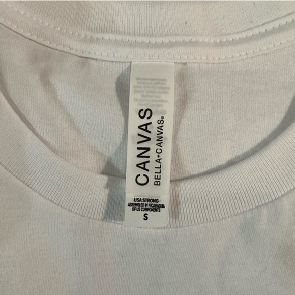 Walmart/Bella Canvas BUNDLE- 2 shirts small plus a woven american flag bags - Picture 5 of 14